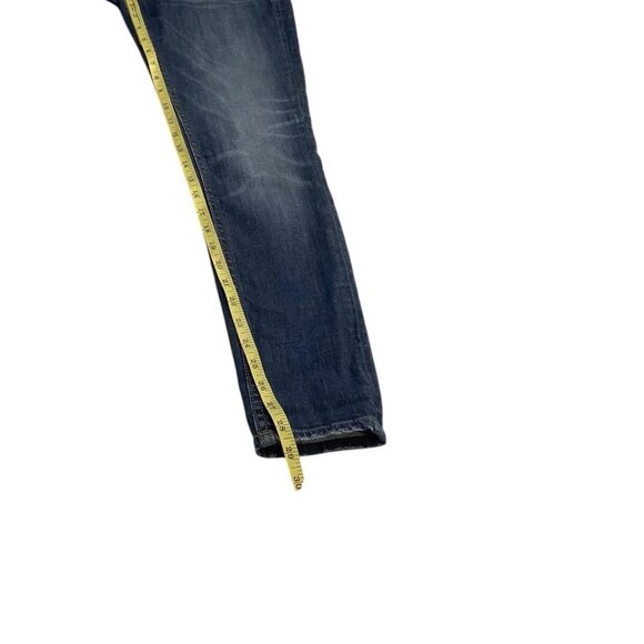 Vigoss The New York Skinny Low-Rise Stretch Jeans Size 26 Womens Blue Denim - Picture 6 of 9